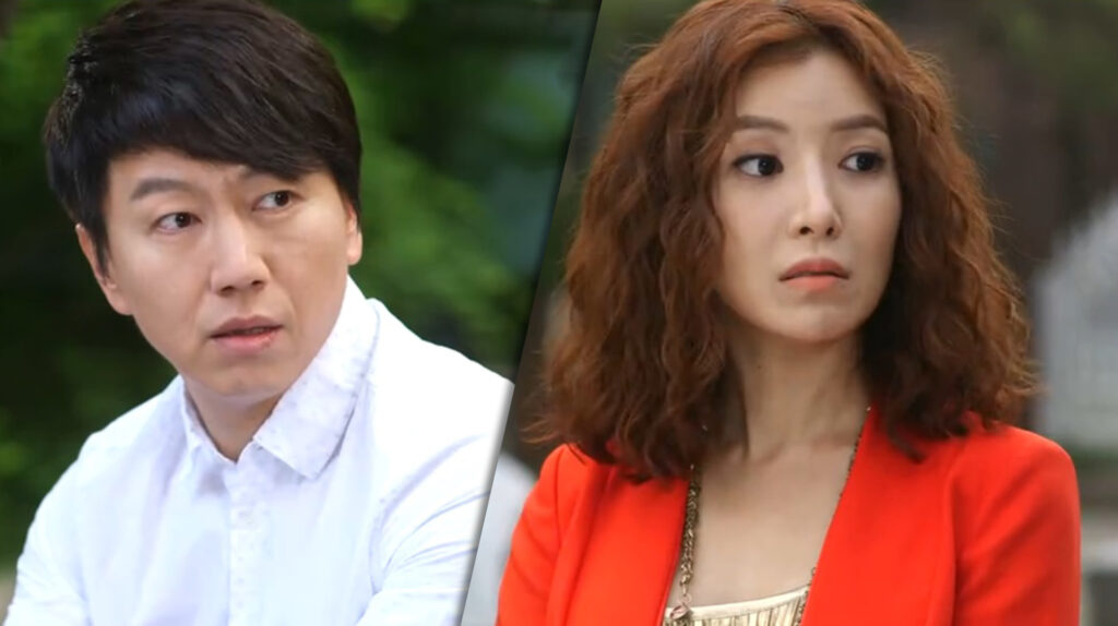 [left] Kim Soo-Ro as Im Tae-San and [right] Yoon Se-Ah as Hong Se-Ra