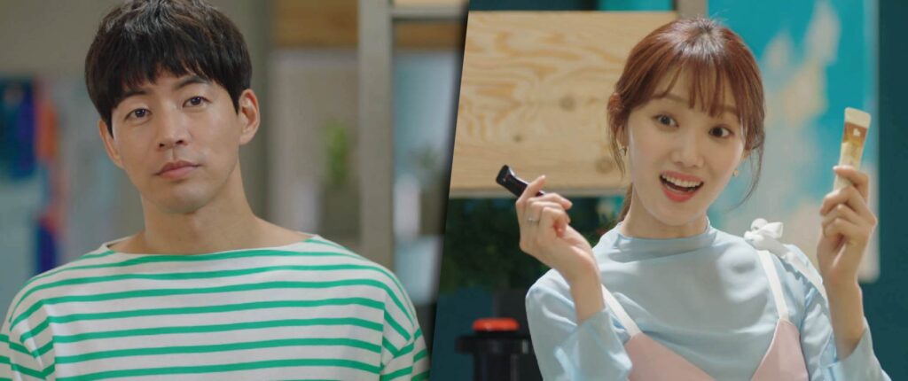 [left] Lee Sang-Yoon as Lee Do-ha | ​[right] Lee Sung-kyung as Choi Michaela / Mika