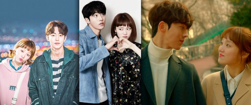 Nam Joo-hyuk as Jung Joon-hyung a talented swimmer | Lee Sung-Kyung as Kim Bok-joo a gifted Weightlifter